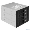 Exegate EX291657RUS Корзина для HDD ExeGate HS435-02 (универсальная, на 4*3,5"/2.5" SATA HDD, занимает 3*5,25" отсека, RTL)