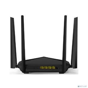 Tenda AC10 Двухдиапазонный гигабитный Wi-Fi роутер AC1200 до 300 Мбит/с на 2,4 ГГц + до 867 Мбит/с до 5 ГГц, LAN 3x1 Гбит/с, WAN 1x1 Гбит/с, 4*5dBi вн