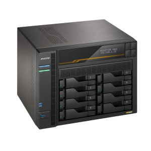 Платформа СХД ASUSTOR AS6808T 8 Bay (Max.20) 4xM.2 2x5GLAN 2x10GLAN 16GB (Max.64GB) DDR5 2xUSB-C 3xUSB