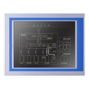 Промышленный монитор Nodka PANEL5000-A102-TU с резистивным сенсорным экраном. Дисплей 10.4", пылевлагозащита передней панели IP65, металлический корпу