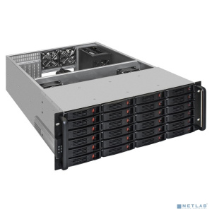 Exegate EX293583RUS Серверный корпус ExeGate Pro 4U660-HS24 <RM 19", высота 4U, глубина 660, БП 1200ADS, 24xHotSwap, USB> Exegate EX293583RUS Серверный корпус ExeGate Pro 4U660-HS24 <RM 19", высота 4U, глубина 660, БП 1200ADS, 24xHotSwap, USB>