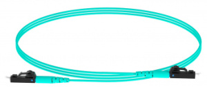 Патч-корд Panduit FZ2ELLNLNSNM010 2x50/125 OM4 LC дуплекс-LC дуплекс 10м LSZH аквамарин