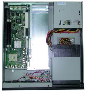 Корпус для промышленного компьютера, 2U, 19", 6 слотов, без БП