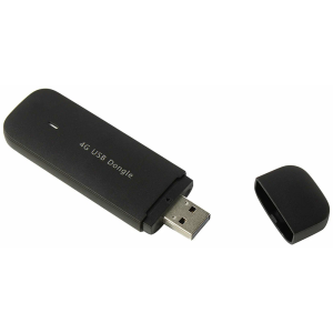 LTE-модем Huawei E3372-325 Brovi 4G USB Dongle, 3G /4G LTE cat.4 до195Мбит/с, 2*TS-5 внеш. ант., miniSIM-слот, USB, черный (51071UYA)