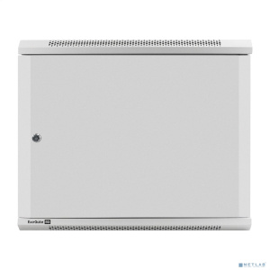 Exegate EX298613RUS Шкаф телекоммуникационный 19" настенный 9U ExeGate EC-WM-9U.450.M.GREY (19”, 9U, 600x450x500mm (ШхГхВ), передняя дверь металл, съе