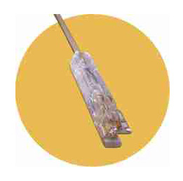 Патч-корд Lanmaster UTP LAN-45-P1-1M вилка RJ-45-110 1м серый ПВХ (уп.:1шт)