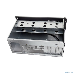 Exegate EX281235RUS Серверный корпус ExeGate Pro 4U300-08 <RM 19", высота 4U, глубина 300, без БП, USB>