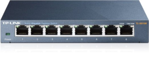 коммутатор TP-Link TL-SG108, 8-Port Gigabit Desktop Switch коммутатор TP-Link TL-SG108, 8-Port Gigabit Desktop Switch