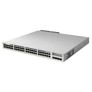 Коммутатор CISCO Catalyst 9300L 48-port 1G copper with fixed 4x10G/1G SFP+ uplinks, PoE+, DNA Network Advantage, C9300L-48P-4X-A