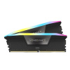 Радиатор CORSAIR Память DDR5 2x16Gb 5600MHz CMH32GX5M2B5600C36K Vengeance RGB RTL PC5-44800 CL36 DIMM 288-pin 1.25В с радиатором
