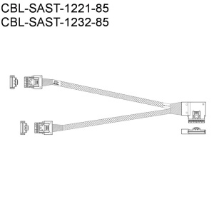 Кабель SuperMicro CBL-KIT-220U-TNR-22N Cable Kit with 11 NVMe cables for X12 Ultra 220U-TNR