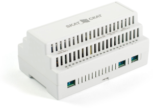 (580) Бастион SKAT-12-3.0 DIN (СКАТ ИБП-12/3-DIN) источник питания 12В 3А пластиковый корпус под DIN рейку 35 мм