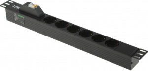 Блок распределения питания ITK PH21-6D3 гор.размещ. 6xSchuko базовые 16A C14