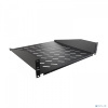 NTSS Полка переднего крепления NTSS, глубина 450мм, крепление 19 2U, черный RAL 9005 NTSS-FF-450-BL