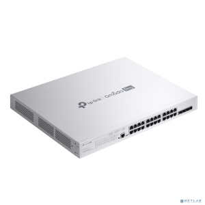 TP-Link S5500-24GP4XF Управляемый коммутатор Omada Pro уровня 2+ с 24 гигабитными портами PoE+ и 4 портами SFP+