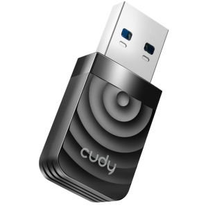 Адаптер беспроводной связи (Wi-Fi) CUDY AC1300 Wi-Fi USB 3.0 Adapter 1300Mbps High Gain Wi-Fi USB 3.0 Adapter, 802.11ac/a/b/g/n, 867Mbps at 5GHz + 400