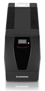 Источник бесперебойного питания SunWind SW1200 LCD 720Вт 1200ВА черный
