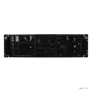 Procase RE306-D1H11-FE8-65 Корпус 3U server case,1x5.25+11HDD,черный,без блока питания(2U,2U-redundant),глубина 650мм,MB EATX 12"x13",8slot,панель вен