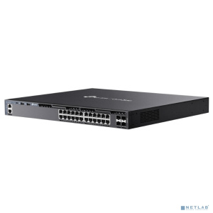 TP-Link SG6428X Стекируемый управляемый коммутатор 3-го уровня Omada с 24 гигабитными портами и 4 портами SFP+