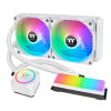 Жидкостная система охлаждения Thermaltake CL-W330-PL12WT-A Floe RC240 CPU&Memory AIO Liquid Cooler Snow Edition/All-in-one liquid cooling system/120