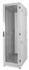 шкаф ЦМО Шкаф серверный напольный 42U (600х1000) дверь перфорированная, задние двойные перфорированные