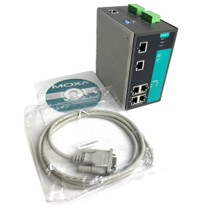 Управляемый коммутатор 6 x 10/100BaseTX, 4 из них с PoE IEEE 802.3af/at, с расширенным диапазоном температур<br><br><b>Причина уценки: </b>Коммутатор