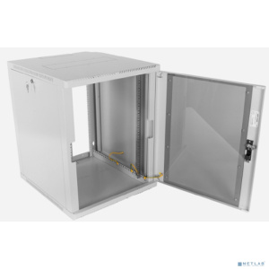 ЦМО Шкаф телекоммуникационный настенный сварной 12U (600 x 350) съёмные стенки, дверь стекло, ШРН-12.350