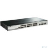 D-Link DGS-1510-28X/A1A PROJ Настраиваемый L2+ стекируемый коммутатор с 24 портами 10/100/1000Base-T и 4 портами 10GBase-X SFP+