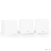 TENDA MW12(3-pack) Трехдиапазонная гигабитная Wi-Fi Mesh система АС2100, до 300 Мбит/с на 2,4 ГГц + до 867 Мбит/с на 5 ГГц, LAN 2x 1Гбит/с, WAN 1x1 Гб