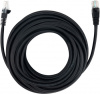 Патч-корд Buro UTP 4 пары cat.5E CCA molded 10м черный RJ-45 (m)-RJ-45 (m)