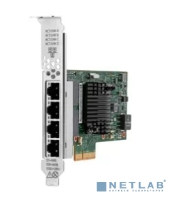 Сетевой адаптер/ Broadcom BCM5719 Ethernet 1Gb 4-port BASE-T Adapter for HPE