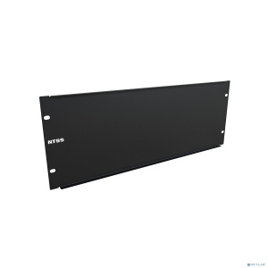 NTSS Панель 4U заглушка NTSS, крепление 19 4U, черный RAL 9005 NTSS-FUB-4U-BL