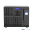 QNAP TVS-h1688X-W1250-32G QuTS hero, 12 отсеков 3,5"/2,5", 4 отсека 2,5", 2 слота M.2 NVMe, 4 порта 2,5 GbE BASE-T, 2 порта 10 GbE BASE-T, HDMI-порт.