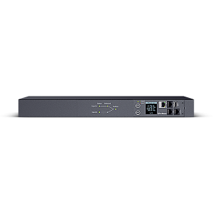 Панель питания распределительная CyberPower ATS CyberPower (PDU20SWHVIEC10ATNET) 1U type, 16Amp,SNMP, plug IEC 320 C20, (8) IEC 320 C13 (2) IEC 320 C1
