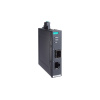 Промышленный медиаконвертер Gigabit Ethernet 10/100/1000BaseTX в 100/1000BaseSFP с поддержкой PoE/PoE+