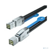 SAS-1M-SFF8644-SFF8644 Кабель SAS внешний, 1м., разъемы SFF8644 - SFF8644 SAS-1M-SFF8644-SFF8644 Кабель SAS внешний, 1м., разъемы SFF8644 - SFF8644