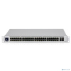 UBIQUITI USW-48-POE PoE-коммутатор в стойку, 48х 1G RJ45, 4х SFP, раздача 195 Вт