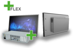 Устройство видеоотображения (мониторный модуль) FLEX-PLKIT-FW19/PC, 18.5", 1366 x 768, 400 кд/м², проекционно-ёмкостный сенсорный экран. Используется