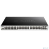 D-Link DGS-1510-52XMP/A2A PROJ Управляемый L2+ стекируемый коммутатор с 48 портами 10/100/1000Base-T и 4 портами 10GBase-X SFP+ (48 портов PoE 802.3af