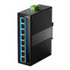 Коммутатор CUDY 8-Port Gigabit Industrial PoE Switch 8-Port Aluminum Industrial PoE Switch, 1000Mbps 8-Port RJ45, 802.3at/af, Din-rail design, Power s
