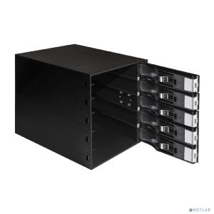Exegate EX289284RUS Корзина для HDD HS535-12G (универсальная, на 5*3,5" SATA3/12G SAS HDD,занимает 3*5,25" отс)
