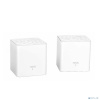 TENDA MW3(2-pack) Двухдиапазонная Wi-Fi Mesh система АС1200, до 300 Мбит/с на 2,4 ГГц + до 867 Мбит/с на 5 ГГц, LAN 2x10/100 Мбит/с, 2 встроенные анте