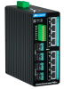 Управляемый промышленный Full Gigabit Ethernet коммутатор 2 уровня, 8 x 1G RJ45 PoE++, 2 x 1G SFP, 2 x 2.5G SFP, 2 x DI, 2 x DO, общий PoE бюджет 360W