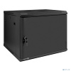Exegate EX298619RUS Шкаф телекоммуникационный 19" настенный 9U ExeGate EC-WM-9U.450.M.BLACK (19”, 9U, 600x450x500mm (ШхГхВ), передняя дверь металл, съ