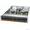 Supermicro SYS-221H-TN24R Платформа системного блока 2U Hyper with 24 hot-swap 2.5" NVMe/SAS/SATA bays and 4 PCIe 5.0 x16 slots + up to 2 PCIe 5.