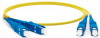 Патч-корд Lanmaster TWT-2SC-2SC/SU-3.0 2xOS1/2 SC дуплекс-SC дуплекс 3м ПВХ оранжевый