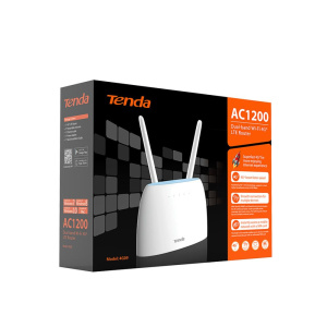 Маршрутизатор Tenda 4G09 Wi-Fi роутер 4G LTE, 2,4/5 ГГц, до 1167 Мбит/с, LTE/3G/4G до 300 Мбит/с, LAN 2x1 Гбит/с, SIM-слот