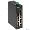 DAHUA DH-PFS3211-8GT-120 8-портовый гигабитный неуправляемый коммутатор с PoE, уличное исполнение, 8xRJ45 1Gb PoE, 1xRJ45 1Gb + 2xSFP 1Gb uplink, сумм