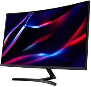 31,5'' ACER ED323QUPBMIIPPX Curved 1500R Black, 16:9, VA, 2560x1440, 1ms, 350, 400cd, 165Hz, 2xHDMI(2.0) + 2xDP(1.2) + Audio Out, 3Wx2, FreeSync Prem