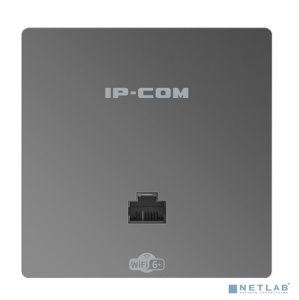 IPCOM W39AP Двухдиапазонная гигабитная настенная точка доступа, 2,4/5 ГГц, до 2976 Мбит/с, 2х1 Гбит/с, PoE